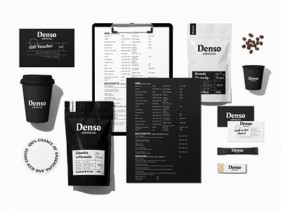 Denso Coffee Company Branding Concept