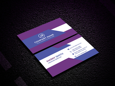 Unique Business Card Template adobe illustrator branding business card design business card template business cards businesscard graphic design stationary stationary design unique business card design unique design