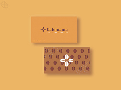 cafemania busines card design