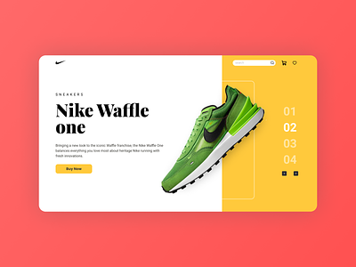 Nike shoe design landing page design nike design nike shoes ui design web design website design