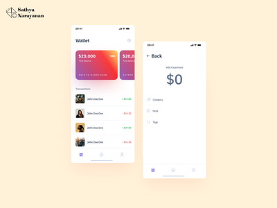 Expense Tracker ui