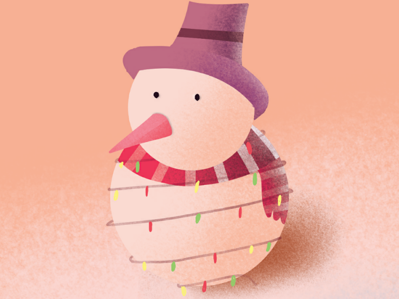 Snow man ☃️ design vector flat icon ui adobe graphic design digitalarts illustraion minimal branding logo typography affinitydesigner illustrator procreate illustration graphicdesign