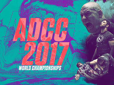 ADCC adcc athlete championship color design graphic grappling marketing sports typography