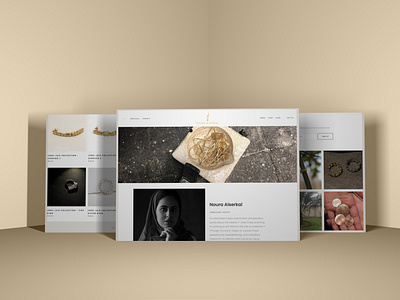 Website Design For Jewellery Artist