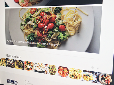 Main site cuisine design ecommerce food homepage kitchen photo photography site ui user interface website