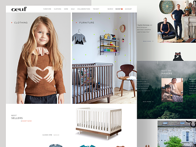 Children Clothes/Furniture cart children clean ecommerce furniture photography shop shopping typography ui ux website