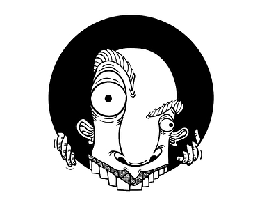 GERENA art character characterdesign desenho digital draw illustrator monocromatic monocromático wacom