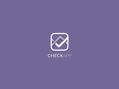 CheckApp - Logo app application check checkapp checkup dna lab logo pcr