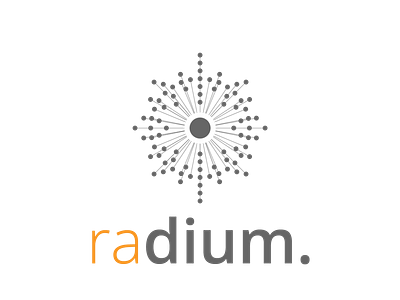 Radium logo medical radiology radium