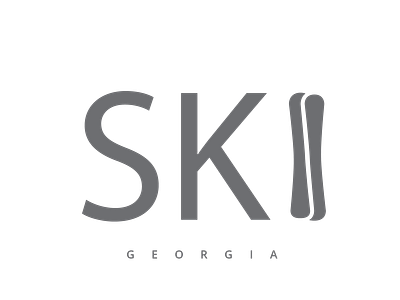 Logo for a Ski Resort Blog in Georgia blog georgia logo resort ski