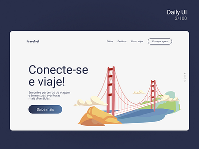 Daily UI #003 • Landing Page