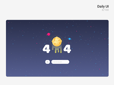 Daily UI #008 • 404 Page