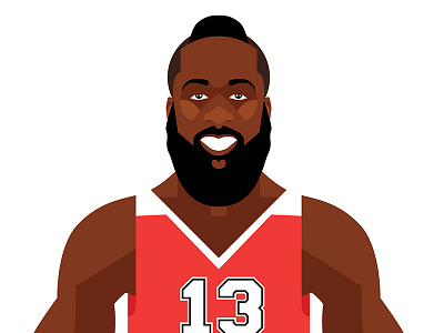 James Harden game illustration