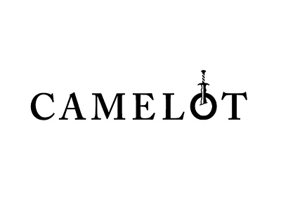 Camelot theater theater branding theater design typography wordmark