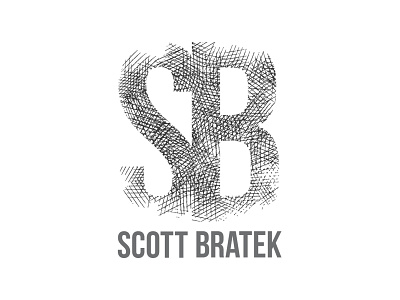 Scott Bratek Logo branding logo typography wordmark