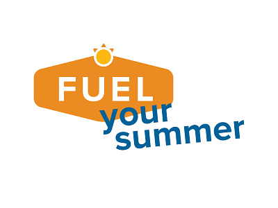 Fuel Your Summer branding illustration logo motiongraphics typography