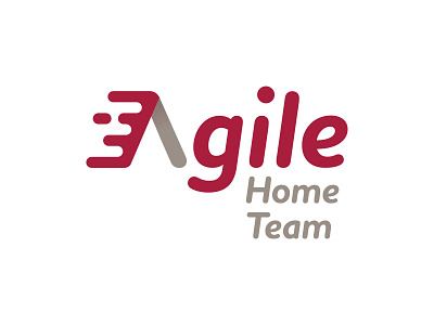 Agile Home Team branding logo typography wordmark