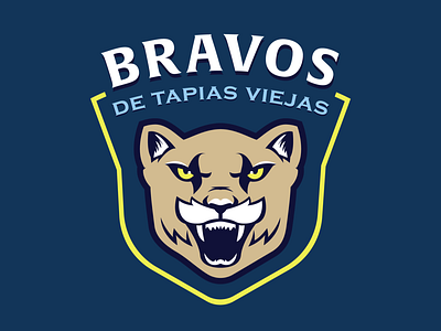 Bravos de Tapias Viejas baseball logo sport sports logo team