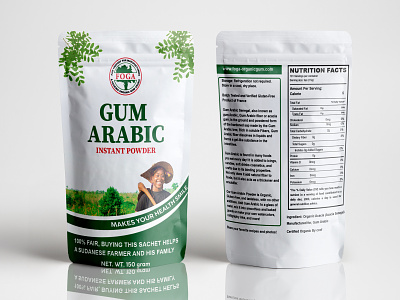 Gum Arabic Pouch Design pouch bag design