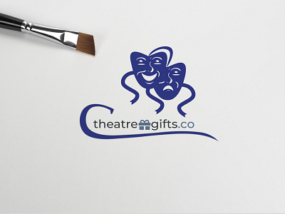 Theatre Gift Logo branding design illustration logo logodesign logos minimalist logo real estate logo redesign typography