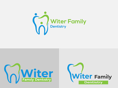 Dentist logo design branding corporate design flat logo logodesign logos minimalist logo real estate logo typography