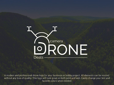 Drone Logo air airplane brand branding camera company controllable drone drone logo drone shop drone store drones film flight fly game hobby light logo movie