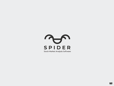 Spider analysis branding design icon logo logo design logodesign logomark software software house stock market stockmarket stocks symbol typography vector wall street