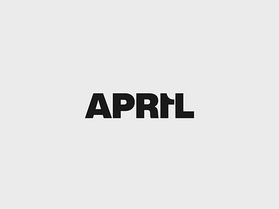 April Fools april april 1st april fools branding design helvetica logo type type art typography vector