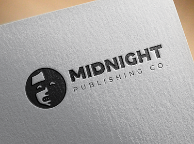 Midnight Publishing Co. books branding design horror illustration logo logo design midnight publishing reading scary spooky vector