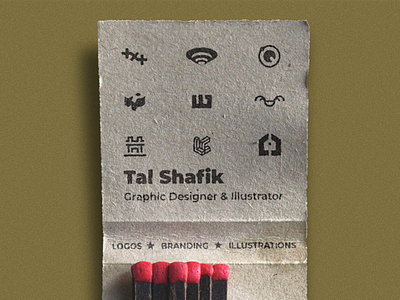 Matchbook business card