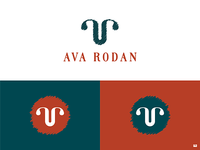 Ava Rodan branding branding and identity design friendly handmade jewelry logo logo design luxury necklace premium typography unique vector