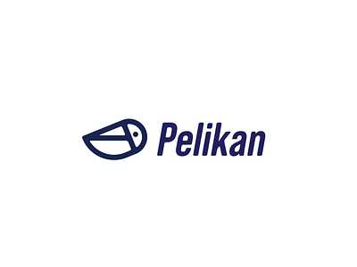 Pelikan Redesign branding design logo logo design pelican pelikan redesign typography vector