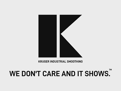 Kruger Industrial Smoothing affinity designer kruger industrial smoothing logo logo design seinfeld typography