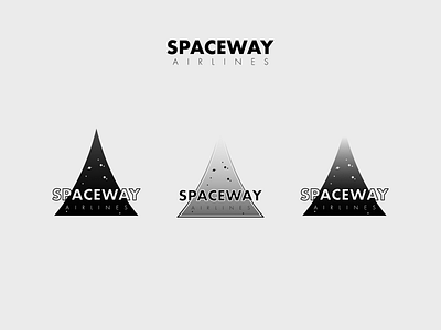 Spaceway Airlines affinity designer elite dangerous gaming logo logo design spaceway airlines vector