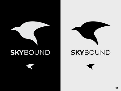 Daily Logo Challenge 12/50: Skybound airlines affinity designer airline dailylogochallange design flight logo logo design vector