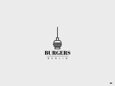 Daily Logo Challenge 33/50: Burgers Berlin affinity designer berlin burger burgers berlin dailylogochallange design hamburger logo logo design vector