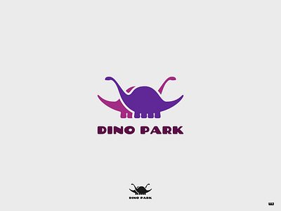 Daily Logo Challenge 35/50: Dinosaur Amusement Park affinity designer dailylogochallange design dino dinosaur illustration logo logo design vector