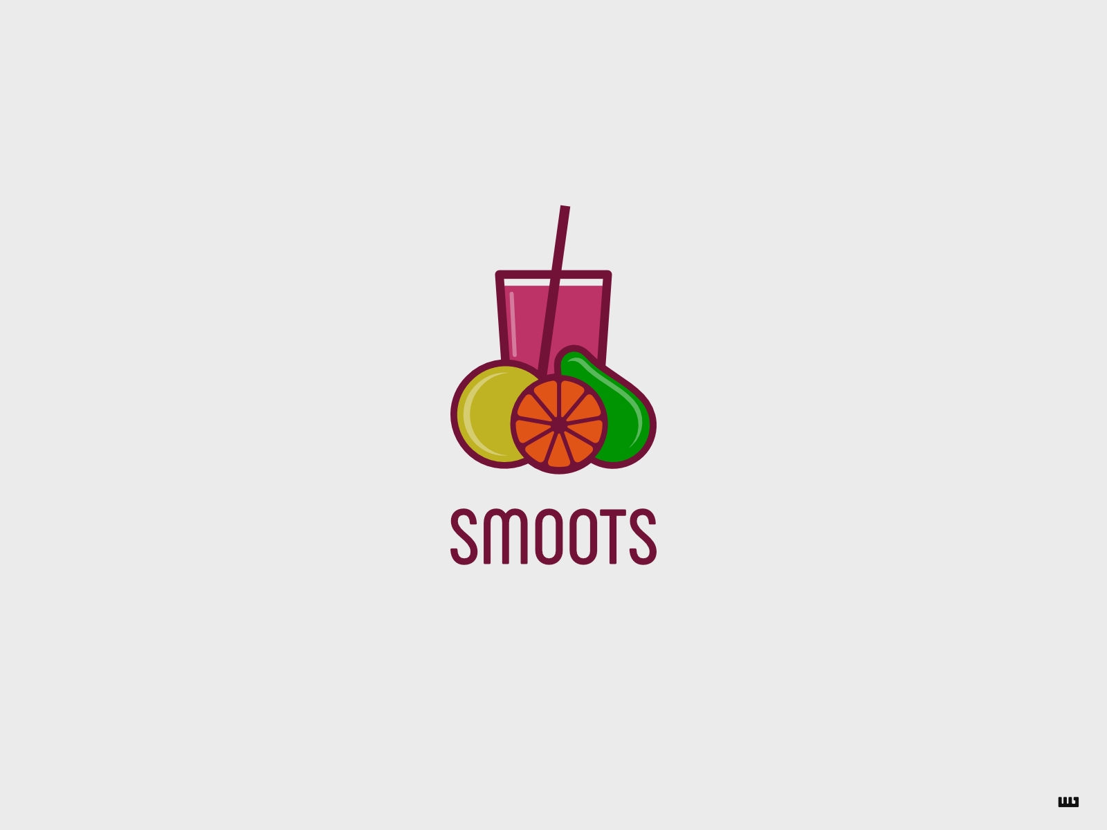 Daily Logo Challenge 47/50 Smoothie Shop by Tal Shafik on Dribbble