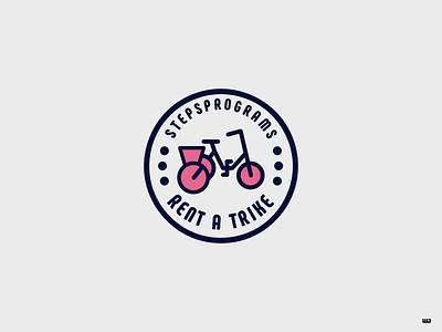 Rent A Trike affinity designer design logo logo design trike vector