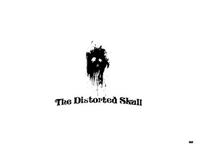 Daily Logo Workout #038: The Distorted Skull band brush creepy dailylogochallange design distorted illustration logo logo design logoworkout music skull vector