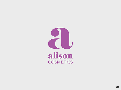 Alison Cosmetics cosmetics dailylogochallenge design letter a logo logo design logocore vector