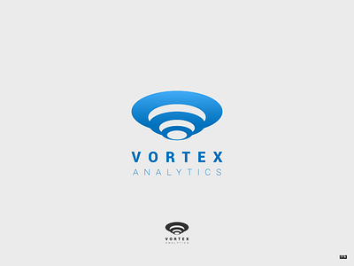 Vortex Analytics dailylogochallenge design funnel gradient logo logo design portal tech technology vector vortex wormhole