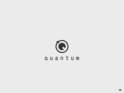 Quantum atom branding dailylogochallenge design electron logo logo design logocore physics quanta quantum typography vector