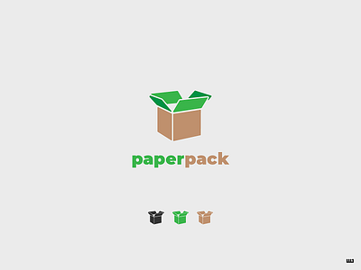 PaperPack box branding carboard box cardboard dailylogochallenge design illustration logo logo design logocore moving package packaging paper paperpack recycled recycled paper recycling vector