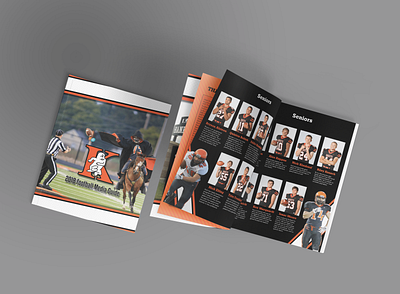 Kaukauna Football Media Guide athletics design football graphic design layout