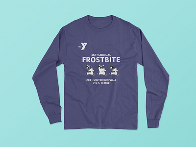 2021 Frostbite run/walk t-shirt