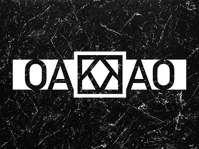 Oakkao: Fashion brand branding design logo