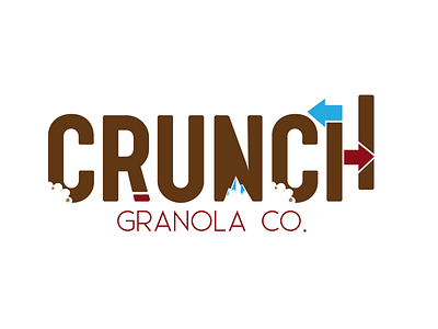 Crunch Granola Co. branding logo