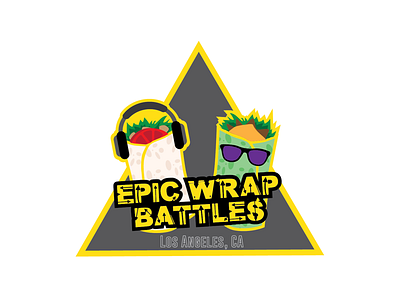 Food Truck Logo: Epic Rap Battles branding logo