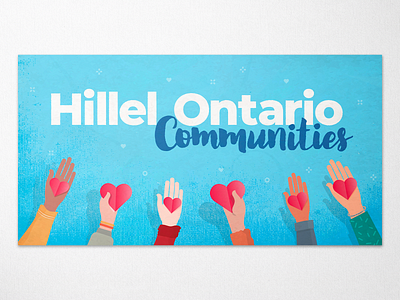 Communities Banner branding design typography